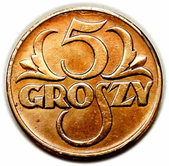5 groszy 1938 II RP Warszawa (1)