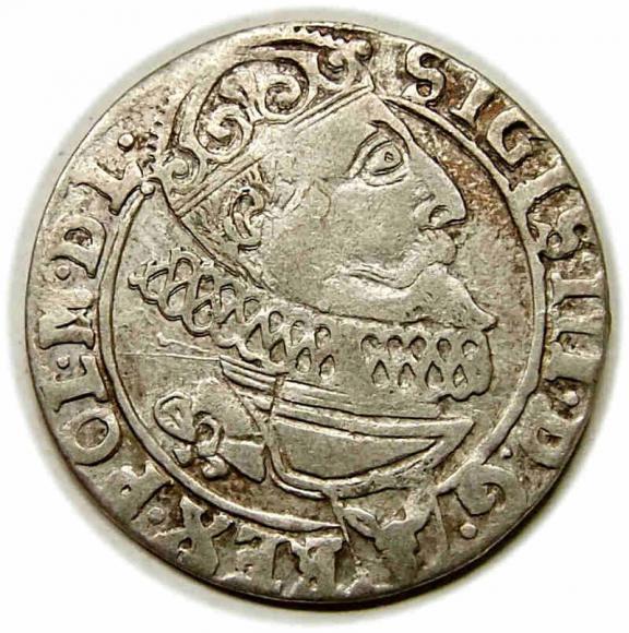 Szóstak 1626 Zygmunt III Waza Kraków (1)