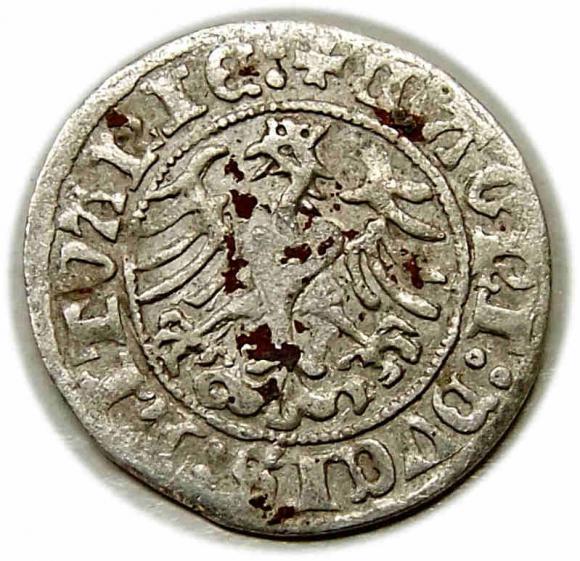 Półgrosz 1510 Zygmunt I Stary Wilno (2)