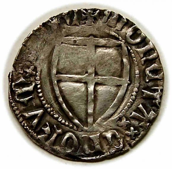 Szeląg Konrad III von Jungingen Zakon Krzyżacki (1)