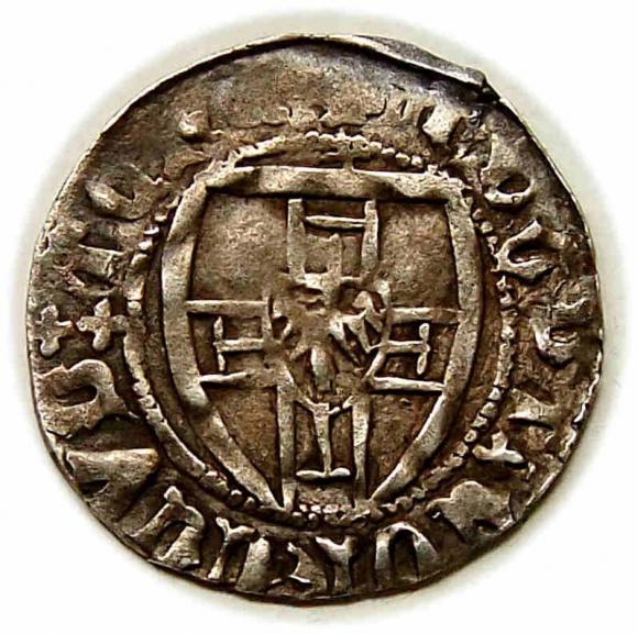 Szeląg Konrad III von Jungingen Zakon Krzyżacki (1)