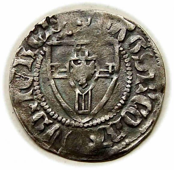 Szeląg Konrad III von Jungingen Zakon Krzyżacki (1)