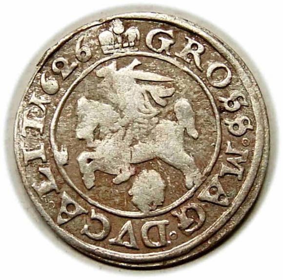 Grosz 1626 Zygmunt III Waza Wilno (2)