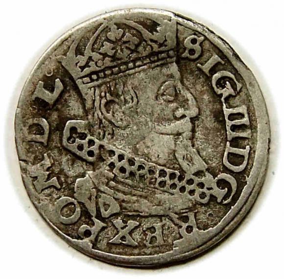 Grosz 1627 Zygmunt III Waza Wilno (1)