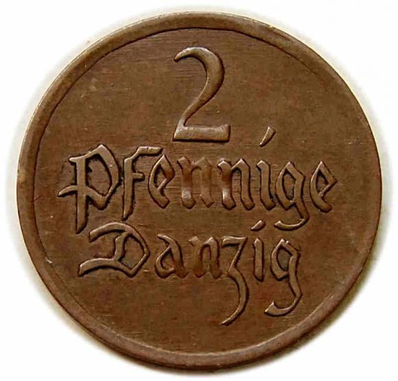2 fenigi 1926 Wolne Miasto Gdańsk Berlin (1)