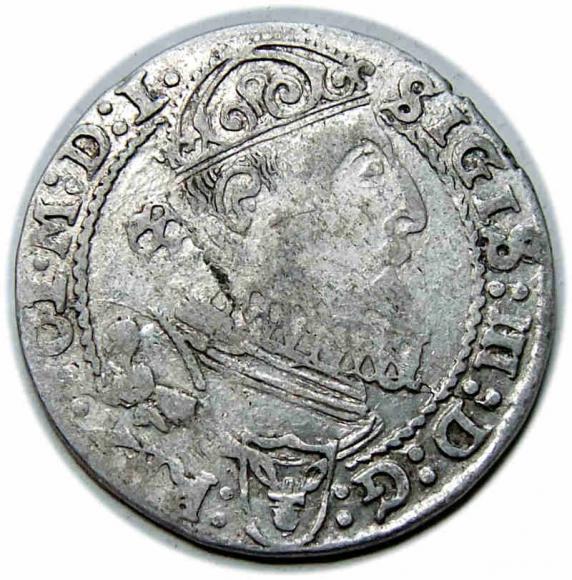 Szóstak 1626 Zygmunt III Waza Kraków (1)