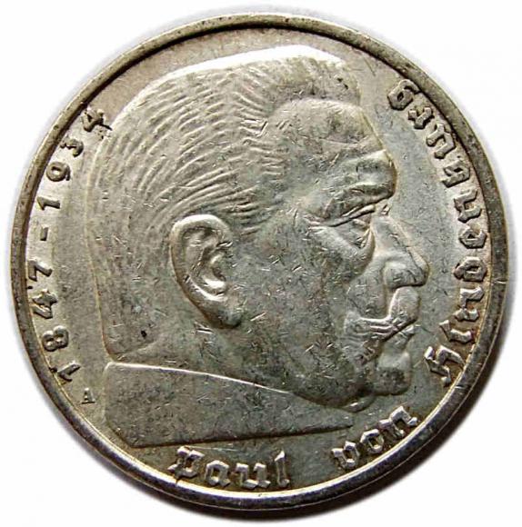 5 marek 1935 A Berlin Paul von Hindenburg Niemcy (1)
