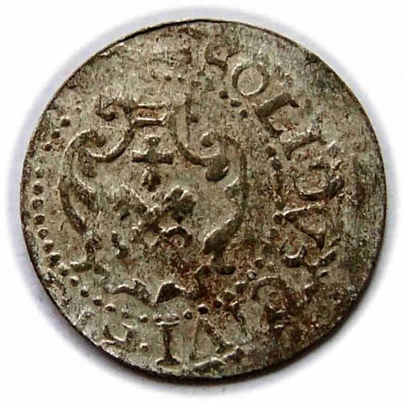 Szeląg Zygmunt III Waza Ryga (2)