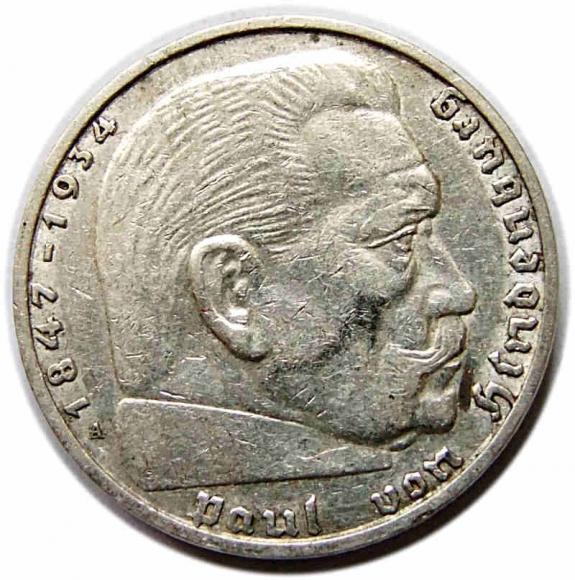 2 marki 1938 A Niemcy Berlin (1)