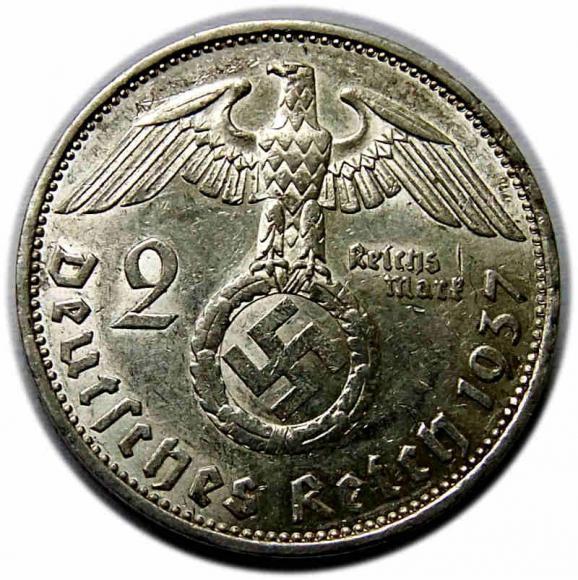 2 marki 1937 A Niemcy Berlin (2)