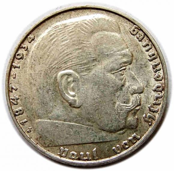 2 marki 1938 J Niemcy Hamburg (1)