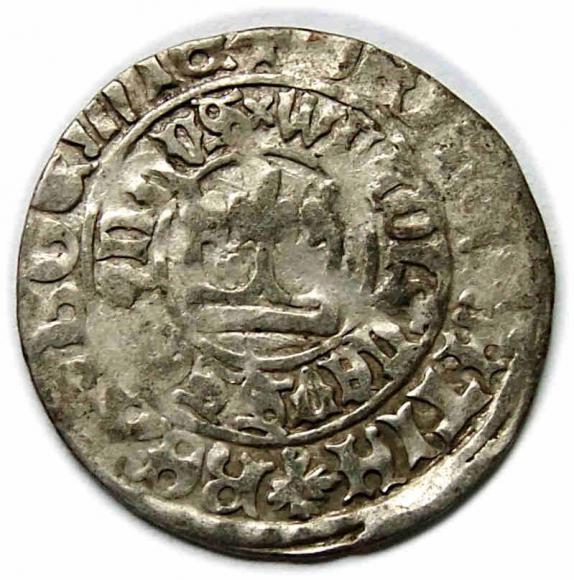 Grosz praski Władysław II Jagiellończyk Praga (1)