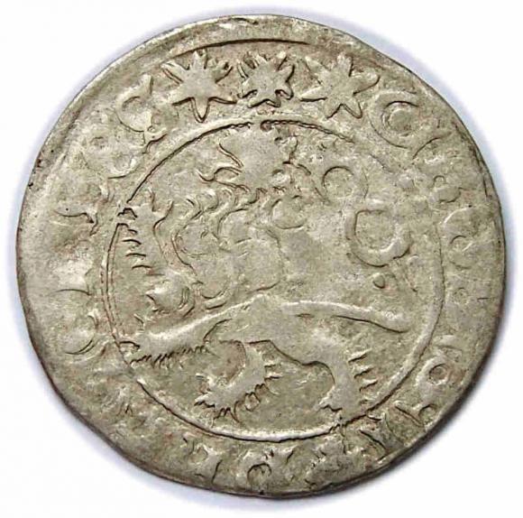 Grosz praski Władysław II Jagiellończyk Praga (2)