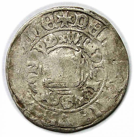 Grosz praski Władysław II Jagiellończyk Praga (1)