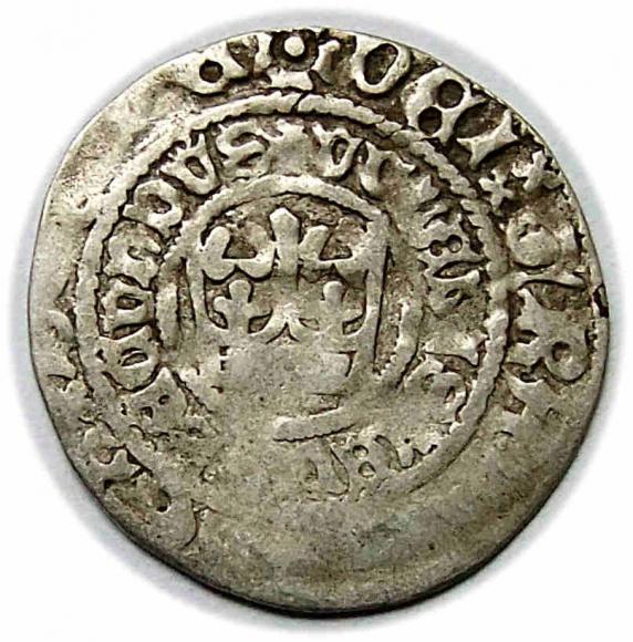 Grosz praski Władysław II Jagiellończyk Praga (1)