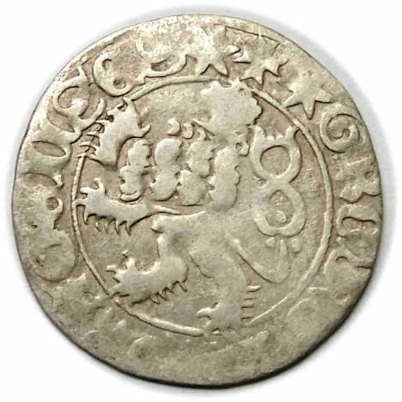 Grosz praski Władysław II Jagiellończyk Praga (2)