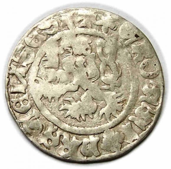 Grosz praski Władysław II Jagiellończyk Praga (2)