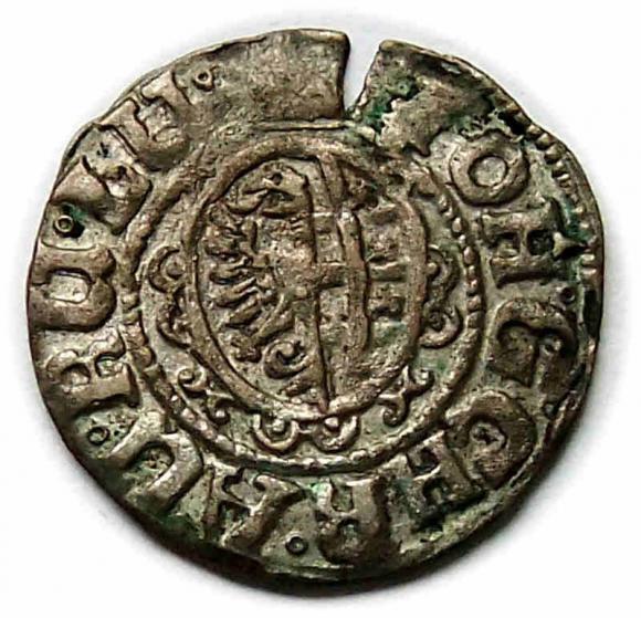 Grosz 1617 Jan Jerzy I, Krystian I, August, Rudolf, Ludwik, Anhalt (2)