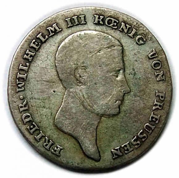 1/6 talara 1813 Fryderyk Wilhelm III Prusy Berlin (1)