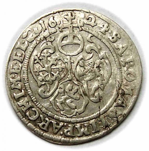 Grosz 1624 Jan Jerzy I Saksonia (2)