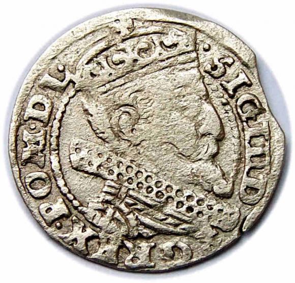 Grosz 1606 Zygmunt III Waza Kraków (1)