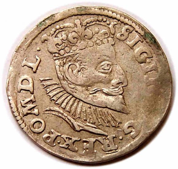 Trojak 1596 Zygmunt III Waza Poznań (1)