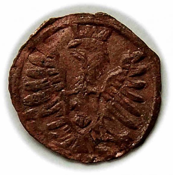 Denar 1603 Zygmunt III Waza Poznań (2)