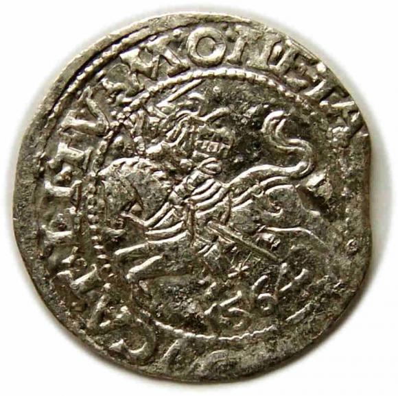 Półgrosz 1564 Zygmunt II August Wilno (1)