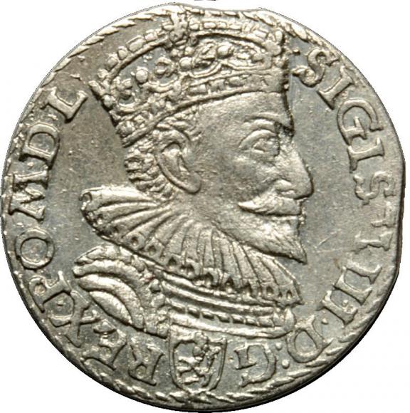 Trojak 1594 Zygmunt III Waza Malbork (1)