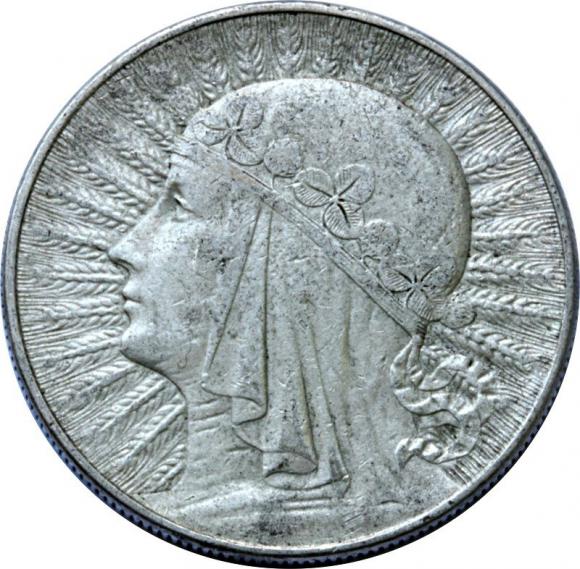 10 złotych 1932 Głowa Kobiety II RP Warszawa (1)