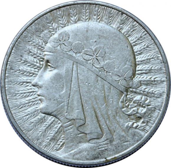 10 złotych 1933 Głowa Kobiety II RP Warszawa (1)