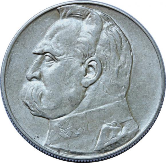 10 złotych 1936 Józef Piłsudski II RP Warszawa