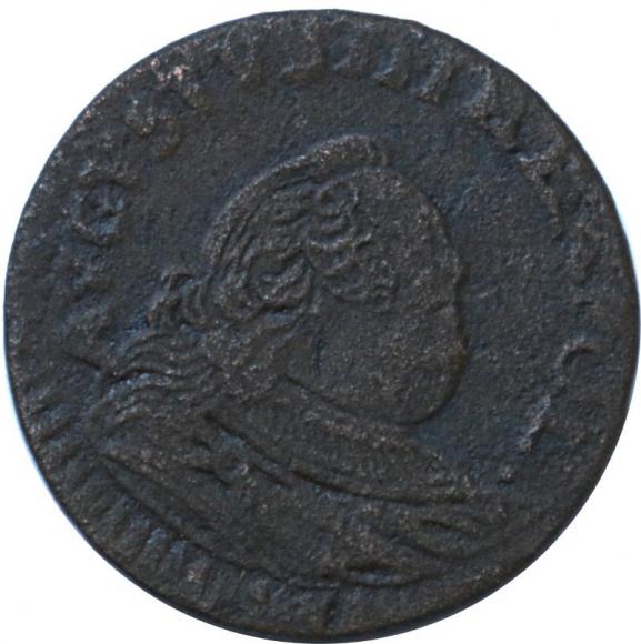 Grosz 1755 August III Gubin (1)