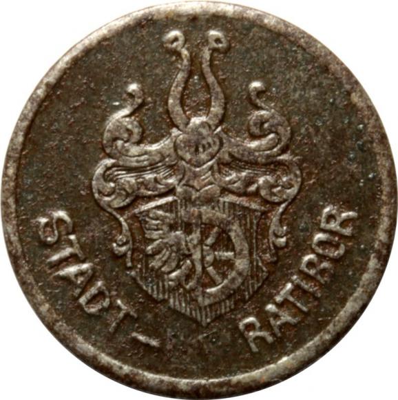 10 fenigów 1918 Racibórz / Ratibor (2)