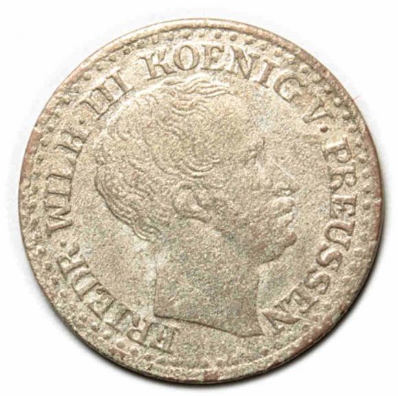 1 grosz srebrny 1825 Fryderyk Wilhelm III Niemcy Berlin (1)