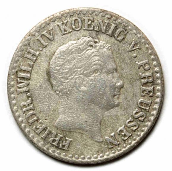 1 silber groschen 1849 Fryderyk Wilhelm IV Niemcy Berlin (1)