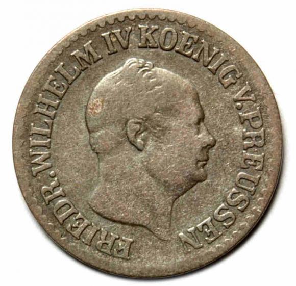 1 silber groschen 1859 Fryderyk Wilhelm IV Niemcy Berlin (1)