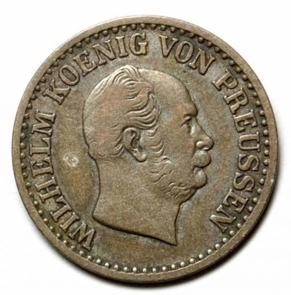 1 silber groschen 1870 Wilhelm I Hohenzollern Niemcy Berlin (1)