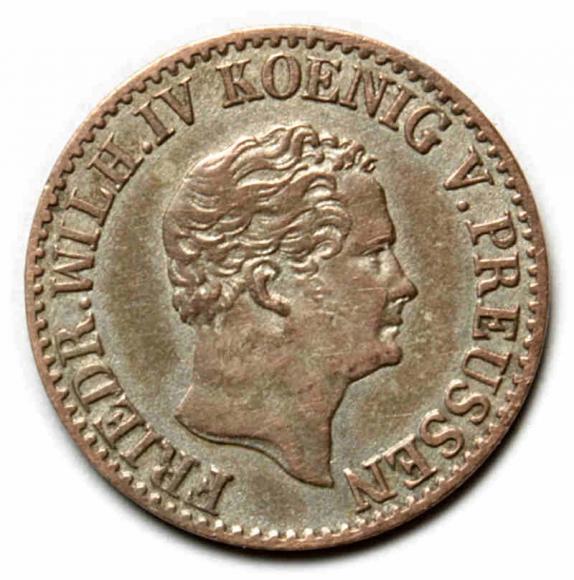 1/2 silber groschen 1849 Fryderyk Wilhelm IV Niemcy Berlin (1)
