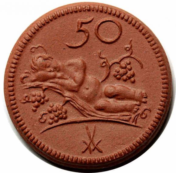 50 fenigów 1921 Ziębice / Munsterberg (1)