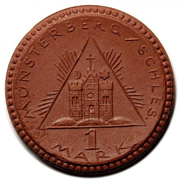 1 marka 1922 Ziębice / Munsterberg (2)