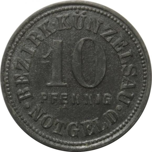 10 fenigów 1917 Kunzelsau (1)