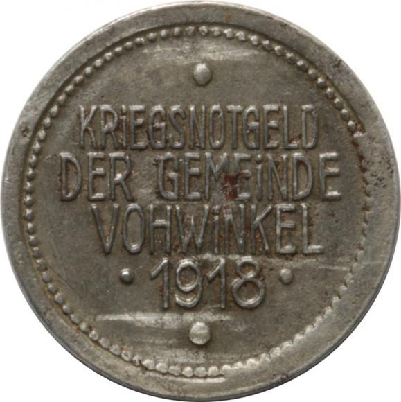 5 fenigów 1918 Vohwinkel (2)