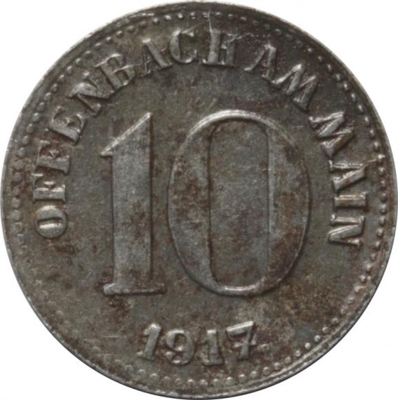 10 fenigów 1917 Offenbach