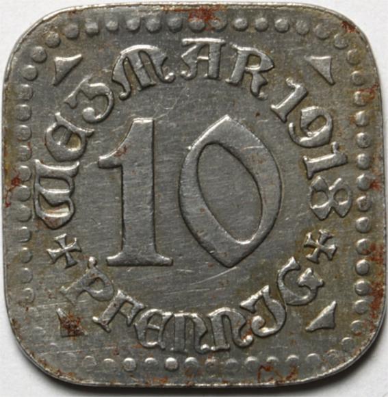 10 fenigów 1918 Weimar (1)