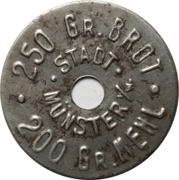 Żeton na chleb i mąkę Munster (1)