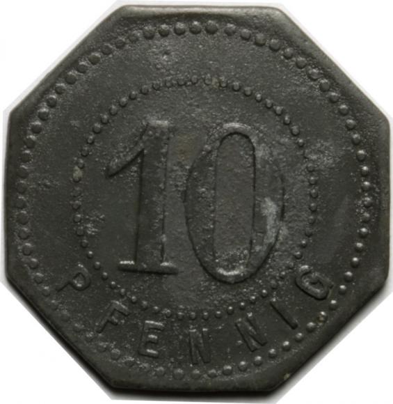10 fenigów 1917 Hamborn (2)