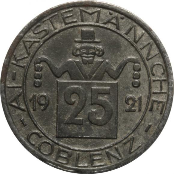 25 fenigów 1921 Coblenz (2)
