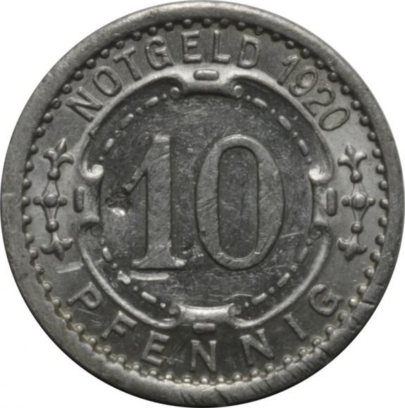 10 fenigów 1920 Witten (1)