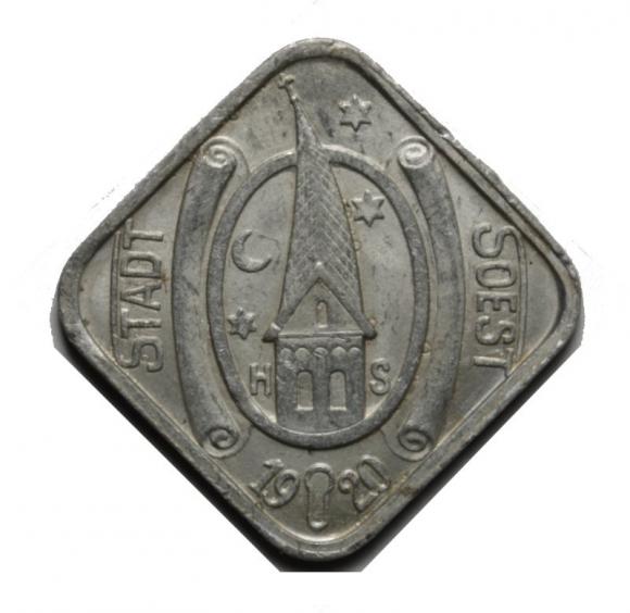 10 fenigów 1920 Soest (2)